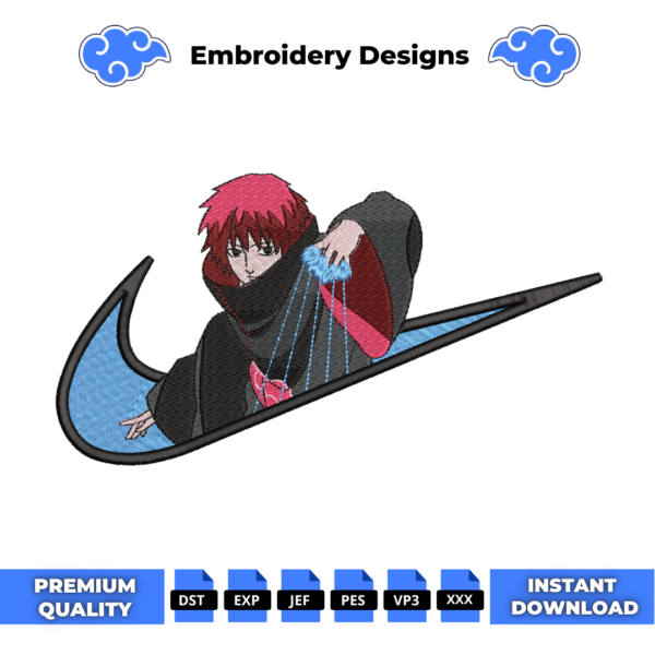 Sasori Embroidery Design