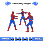 Spiderman Meme Embroidery Design
