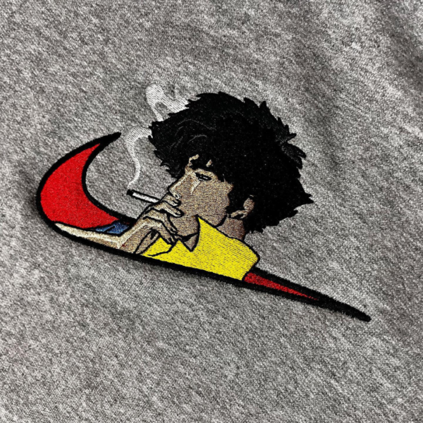 Spike Embroidery Design stitched by a customer