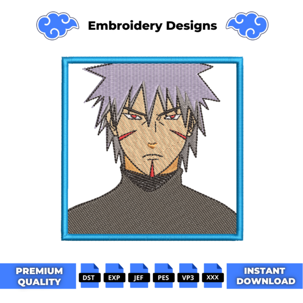 Tobirama Embroidery Design