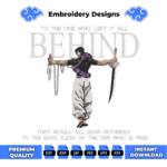 Toji Embroidery Design