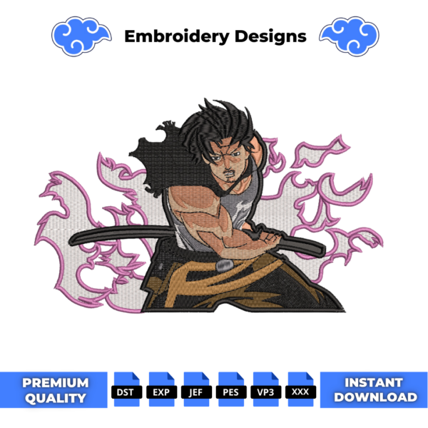 Yami Sukehiro Embroidery Design