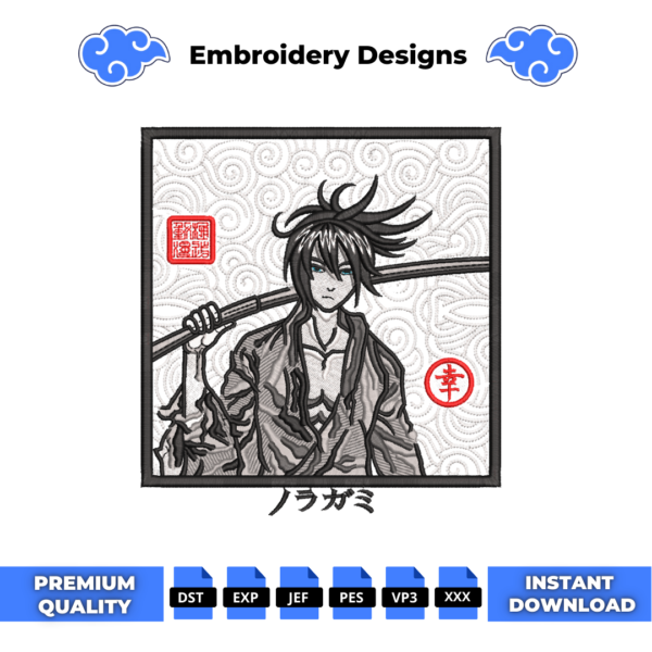 Yato Embroidery Design