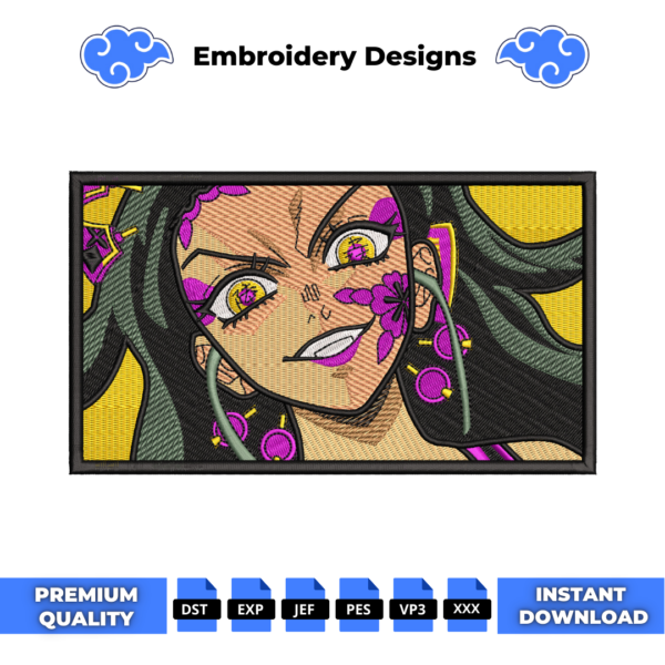 Daki Boxed Embroidery Design