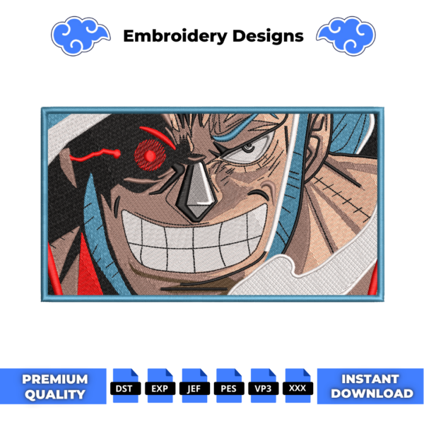 Franky Embroidery Design