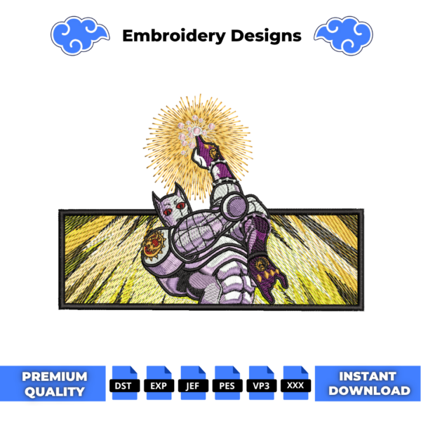 Killer Queen Boxed Embroidery Design