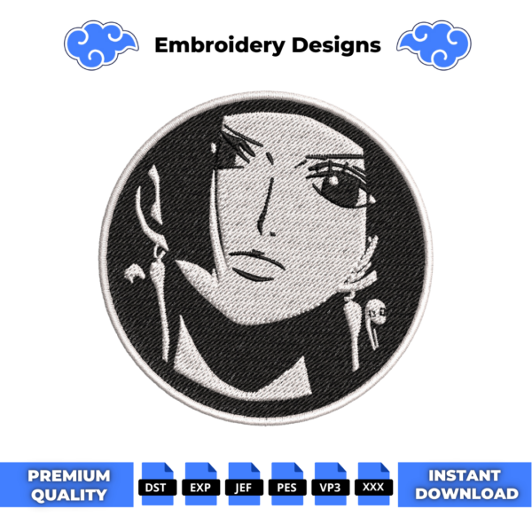 Boa Hancock One Piece Embroidery Design