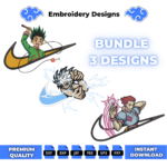 Bundle Hunter X Hunter Embroidery Design