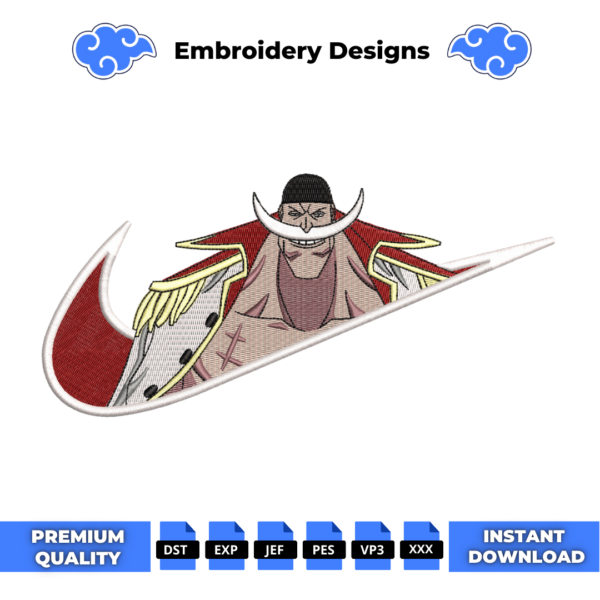 Edward Newgate Swoosh Embroidery Design