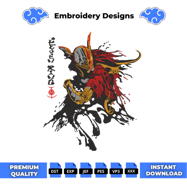 Elden Ring Embroidery Design