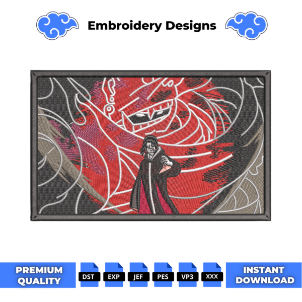 Itachi Susanoo Embroidery Design