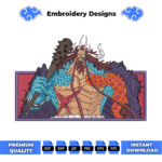 Kaido Embroidery Design