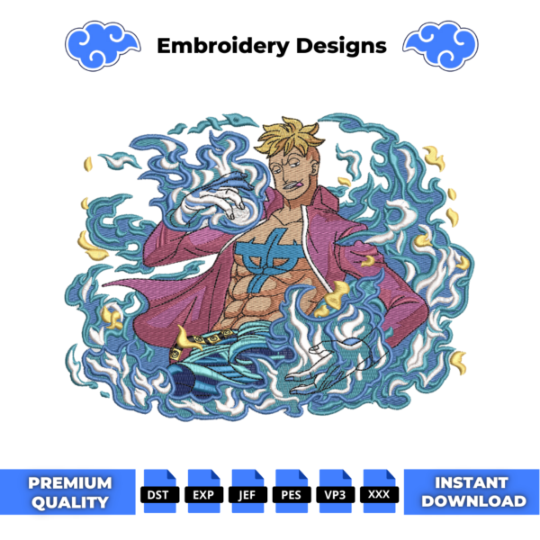 Marco One Piece Embroidery Design