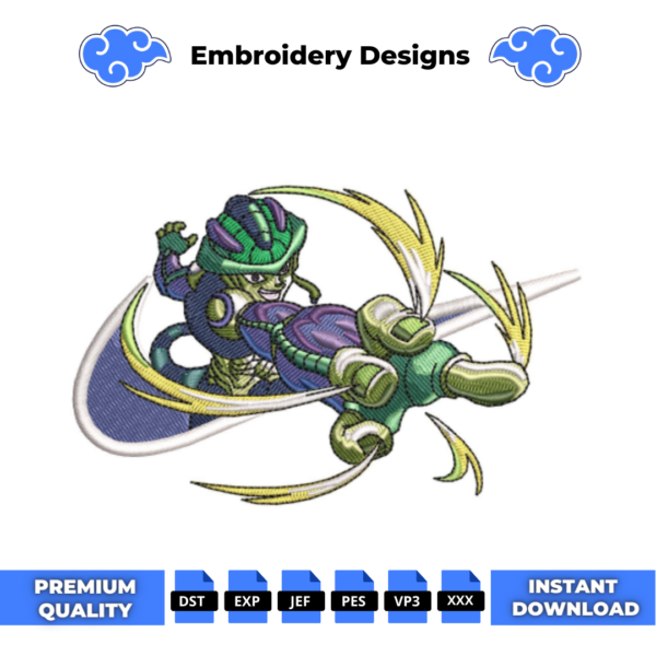 Meruem Embroidery Design