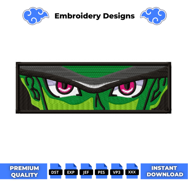 Meruem Eyes Embroidery Design