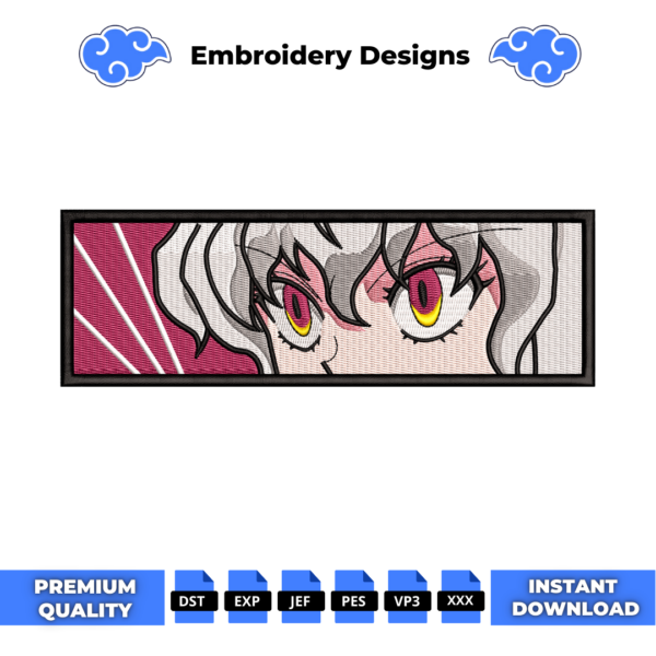 Neferpitou Eyes Embroidery Design