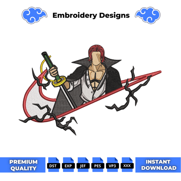 Shanks Embroidery Design