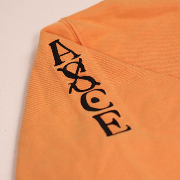 Ace Tatoo Logo One Piece Embroidery Design stitched by a customer