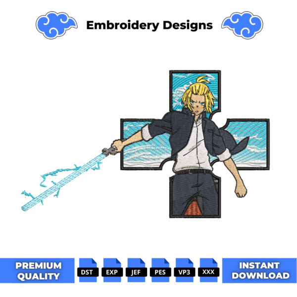 Arthur Boyle Embroidery Design
