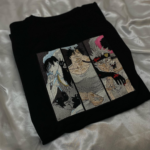 Black Clover Anime Embroidery Design stitched by a customer