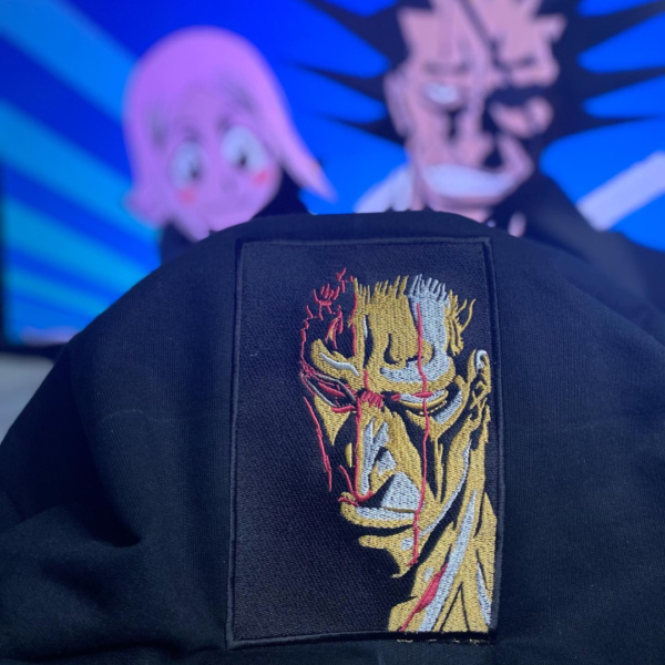 Bleach Zakari Embroidery Design stitched by a customer