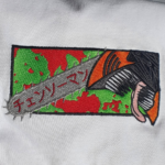 Chainsaw Man Boxed 2 Embroidery Design stitched by a customer