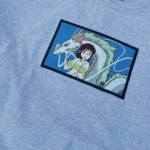 Chihiro and Dragon 2 Embroidery Design stitched by a customer