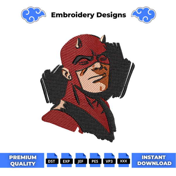 Daredevil Embroidery Design