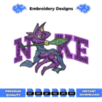 Dark Magician Yu Gi Oh Embroidery Design