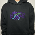 Dark Magician Yu Gi Oh Embroidery Design stitched by a customer