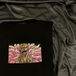 Donquixote Doflamingo Embroidery Design stitched by a customer