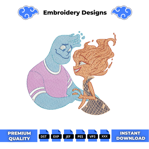 Ember & Wade Embroidery Design