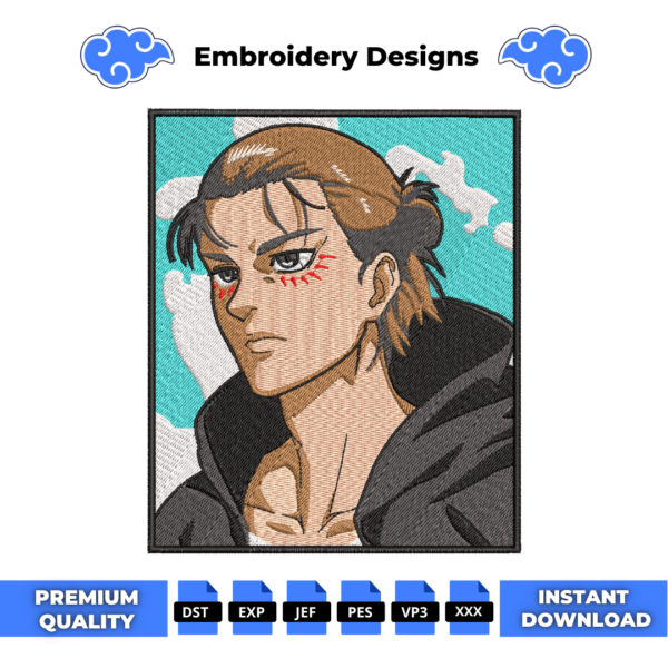 Eren Boxed Embroidery Design