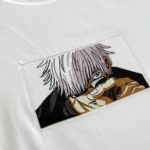 Gojo Satoru Boxed 2 Embroidery Design stitched by a customer