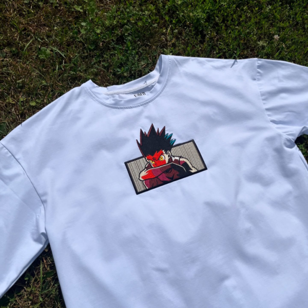 Gon Embroidery Design stitched by a customer