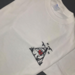 Itachi Crow and Logo Embroidery Design stitched by a customer