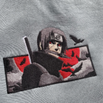 Itachi Embroidery Design stitched by a customer
