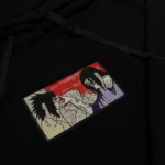 Itachi VS Sasuke Embroidery Design stitched by a customer