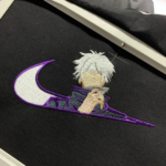 Jujutsu Kaisen Embroidery Design stitched by a customer