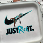 Just Rick It Embroidery Design stitched by a customer