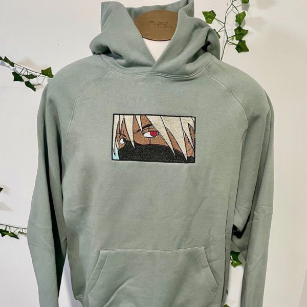 Kakashi Hatake Boxed Embroidery Design stitched by a customer