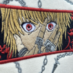 Kurapika Eyes 2 Embroidery Design stitched by a customer