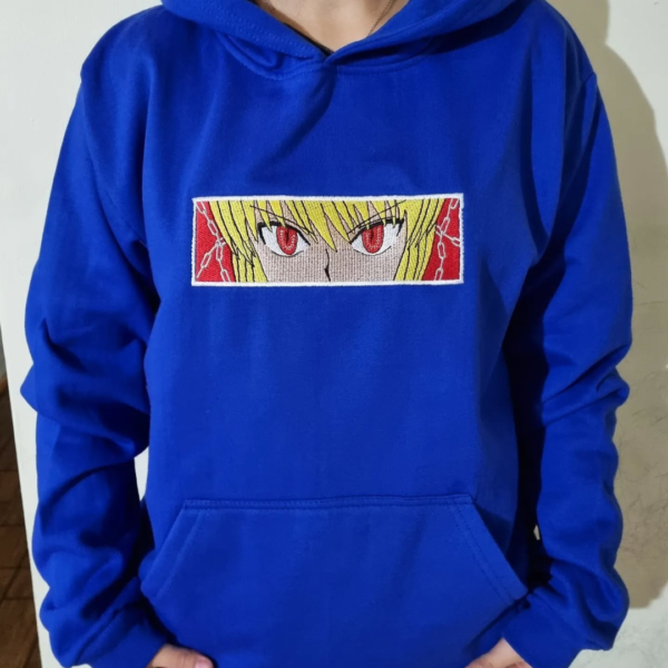 Kurapika Eyes HxH Embroidery Design stitched by a customer