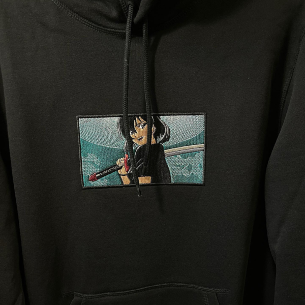 Kurome Akame ga Kill Embroidery Design stitched by a customer
