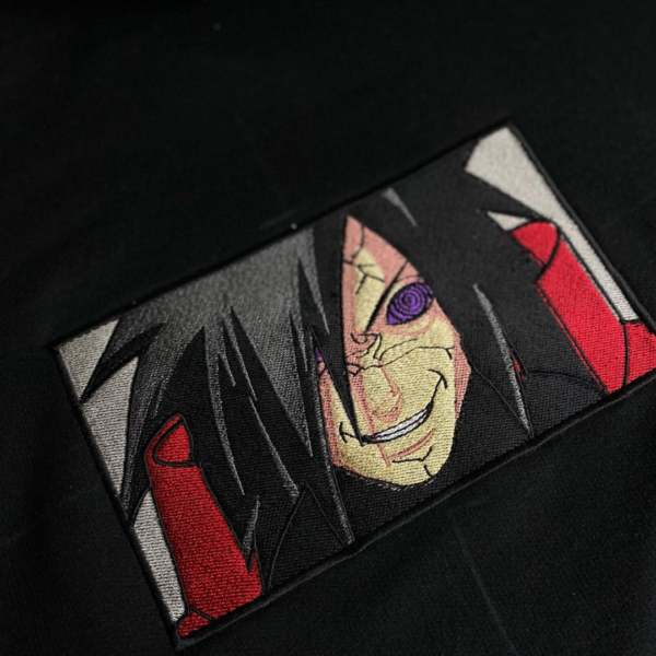 Madara Embroidery Design stitched by a customer