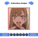 Marin Kitagawa Embroidery Design