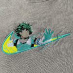 Midoriya Embroidery Design stitched by a customer