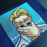 Nanami Kento Anime Embroidery Design stitched by a customer