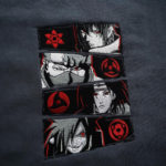 Naruto Characters Anime Embroidery Design stitched by a customer