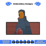 Obito Embroidery Design